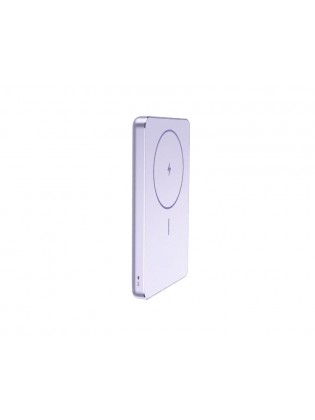 დამტენი: Xiaomi 5000mAh Super Slim Magnetic Power Bank Purple - BHR08PNGL