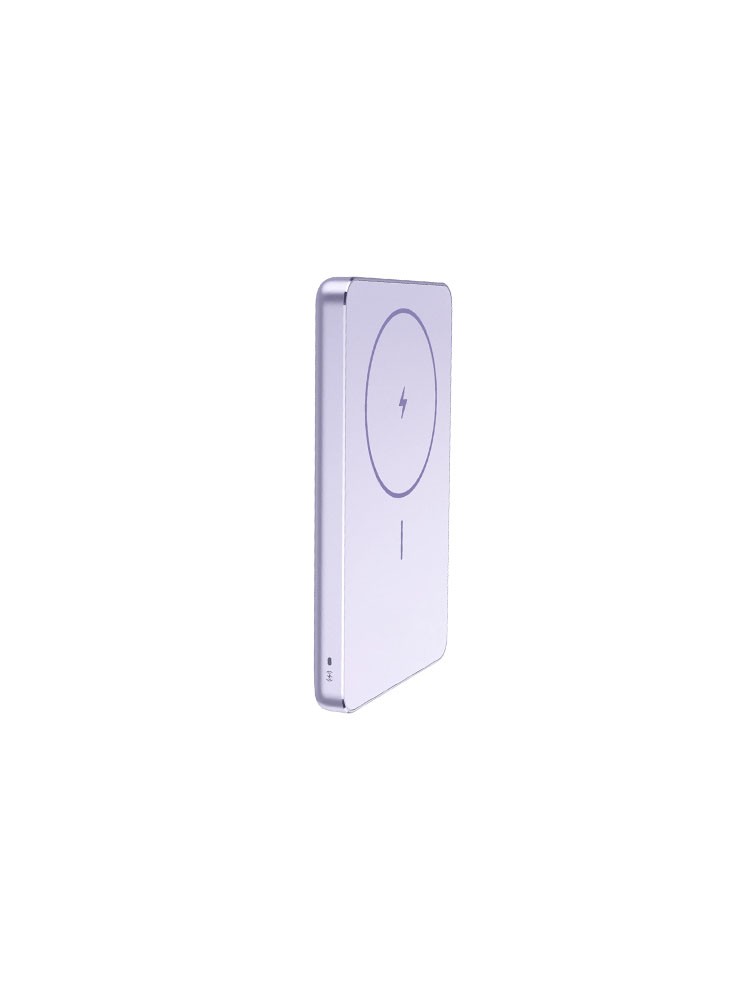 დამტენი: Xiaomi 5000mAh Super Slim Magnetic Power Bank Purple - BHR08PNGL