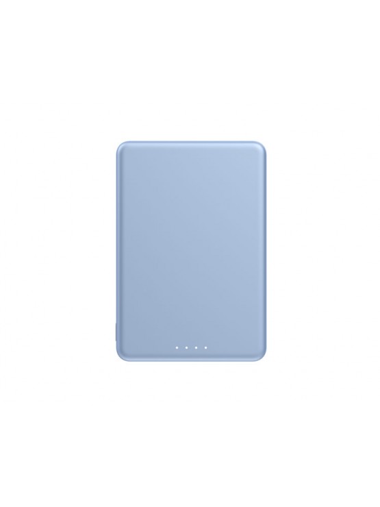დამტენი: Xiaomi 5000mAh Super Slim Magnetic Power Blue - BHR08POGL