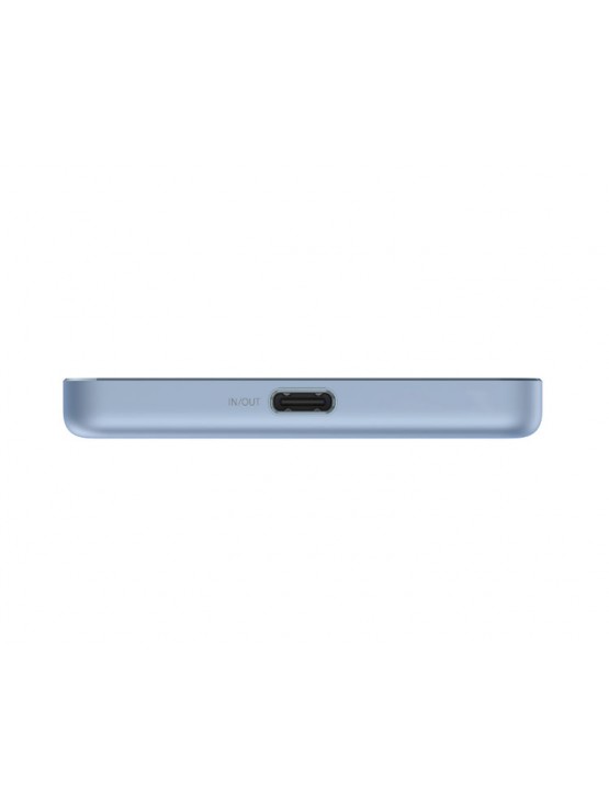 დამტენი: Xiaomi 5000mAh Super Slim Magnetic Power Blue - BHR08POGL