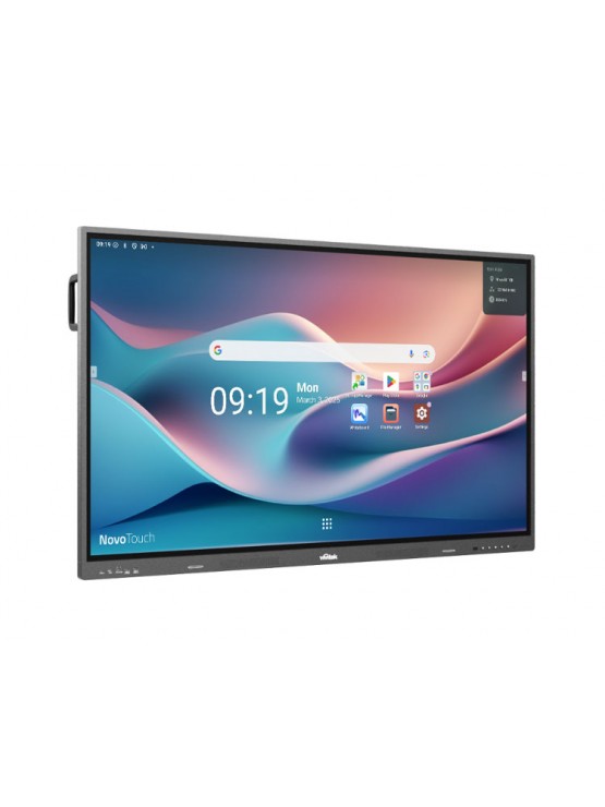 ინტერაქტიული ეკრანი: Vivitek BK653i Novo Touch 85" 4K Android 14 8GB 64GB Smart Board Silver