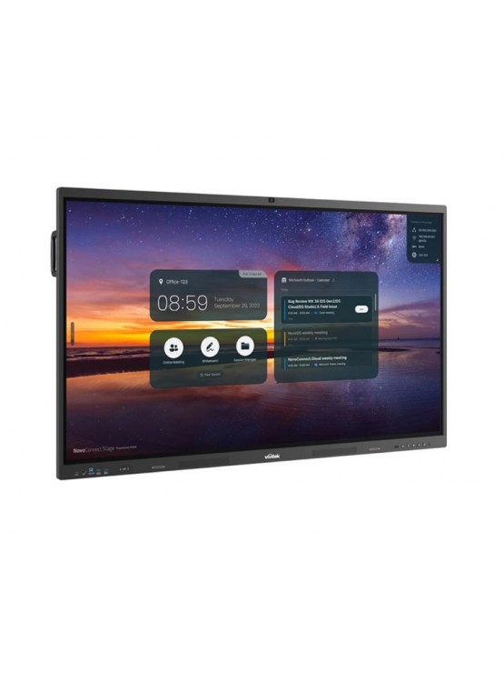 ინტერაქტიული ეკრანი: Vivitek NovoTouch BK752iW 75" 4K UHD 4GB 32GB + PC Module i5-12450H 8GB 256GB SSD