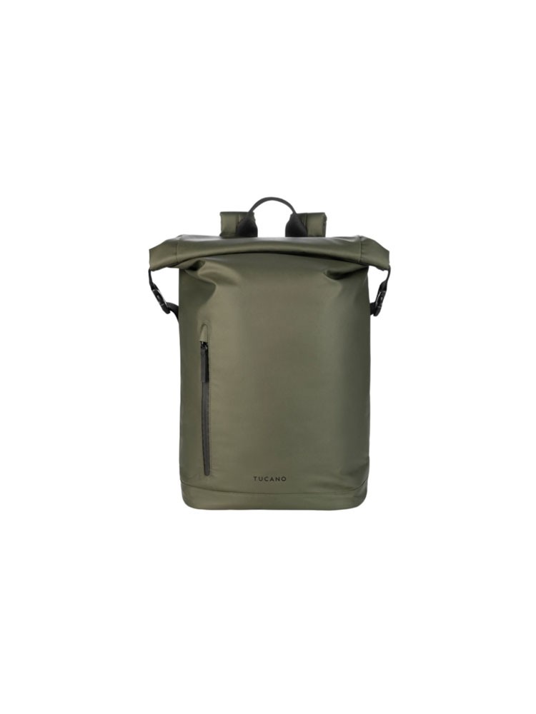 ნოუთბუქის ჩანთა: Tucano Rollo 15.6" Backpack Military Green - BKROL15-VM