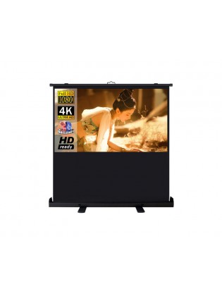 პროექტორის ეკრანი: Burio Pull Up Projection Screen 100"/4:3 - BROPU-10043