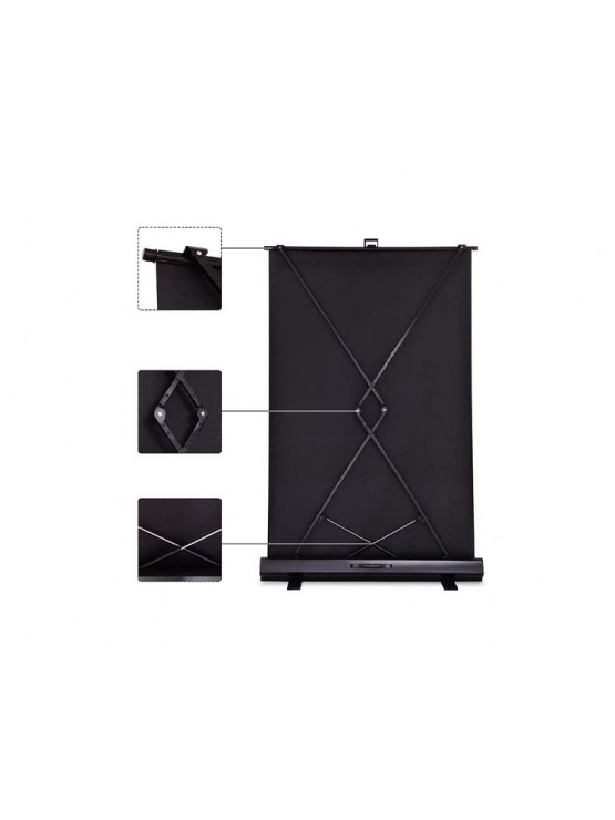 პროექტორის ეკრანი: Burio Pull Up Projection Screen 100"/4:3 - BROPU-10043
