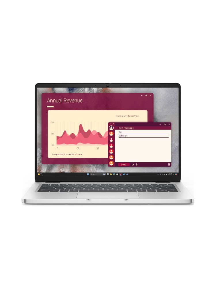 ნოუთბუქი: Dell Pro 14 PC14250 14" FHD+ Intel Ultra 5 235U 16GB 1TB SSD Win11 Pro - BTO115_PC14250_EMEA