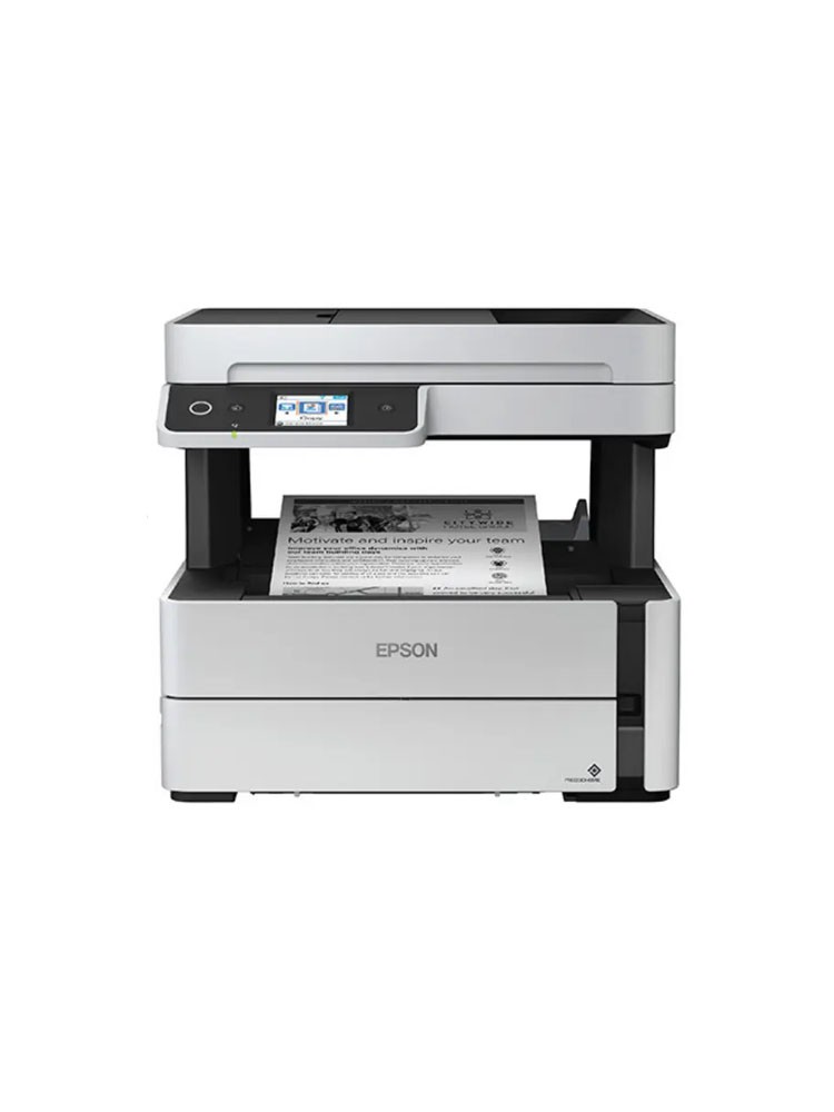 პრინტერი: Epson EcoTank M3170 Monochrome Multifunction Printer White - C11CG92405