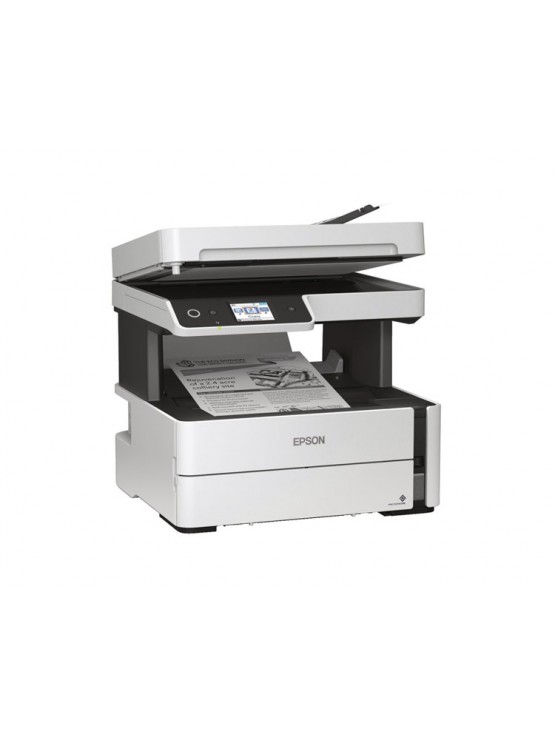 პრინტერი: Epson EcoTank M3170 Monochrome Multifunction Printer White - C11CG92405
