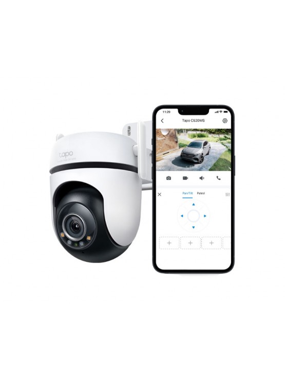 კამერა: TP-Link Tapo C520WS Outdoor Pan/Tilt Security Wi-Fi Camera