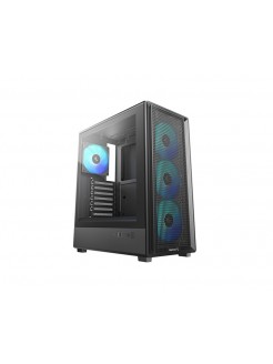 ქეისი: DeepCool CC550 4F 4x120mm ARGB Fans Mid-Tower Black