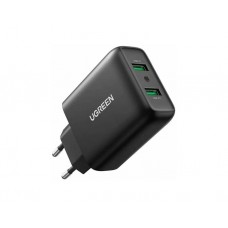 დამტენი: UGREEN CD161 36W USB Fast Charger Black - 10216