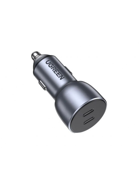 მანქანის დამტენი: UGREEN CD213 36W Type-C Fast Car Charger Silver - 70594