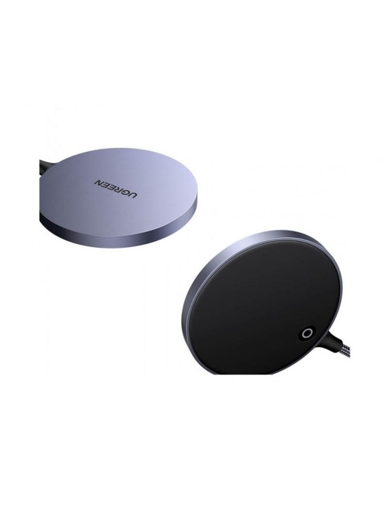 დამტენი: Ugreen CD245 15W Magnetic Wireless Charger Gray - 30233
