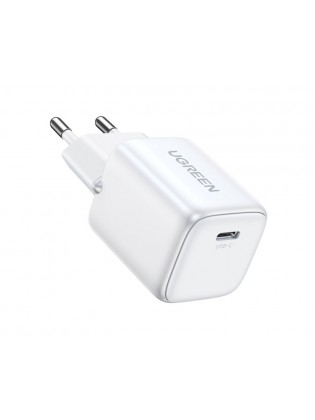 დამტენი: UGREEN CD318 Nexode Mini 20W USB-C White - 15324