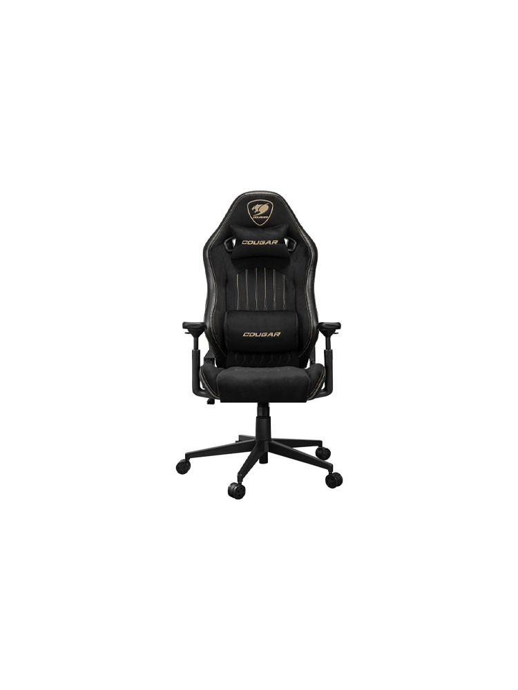 გეიმერული სავარძელი: Cougar Explore Royal F Gaming Chair Black/Gold - CGR-EPF-ROB