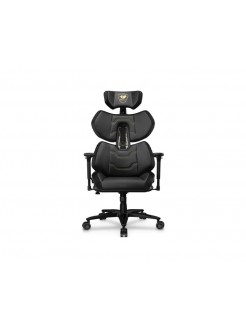 გეიმერული სავარძელი: Cougar Terminator Elite Gold Ergonomic Gaming Chair Black/Gold - CGR-TRE-GLB