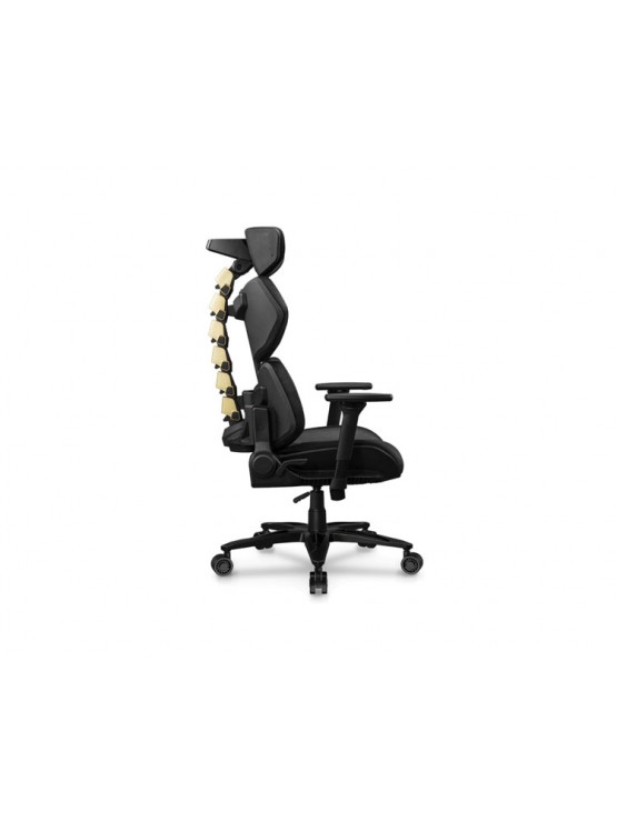 გეიმერული სავარძელი: Cougar Terminator Elite Gold Ergonomic Gaming Chair Black/Gold - CGR-TRE-GLB