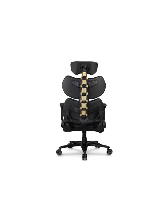 გეიმერული სავარძელი: Cougar Terminator Elite Gold Ergonomic Gaming Chair Black/Gold - CGR-TRE-GLB