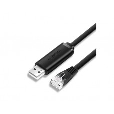 კაბელი: UGREEN CM204 50773 USB to RJ45 USB Cable 1.5m Black