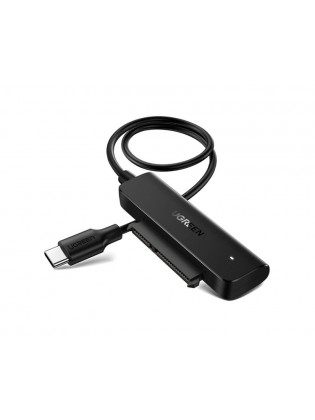 ადაპტერი: UGREEN CM321 USB Type-C 3.0 to 2.5" SATA Converter 50cm Black - 70610