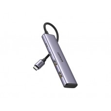 USB ჰაბი: UGREEN CM473 15395 Type-C USB Hub Gray