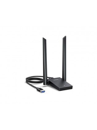 ადაპტერი: UGREEN CM495 AX1800 WiFi 6 Adapter Black - 25226