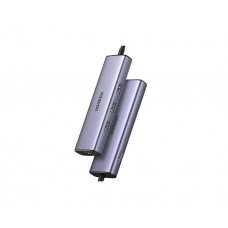USB ჰაბი: UGREEN CM512 15598 Type-C Hub Grey