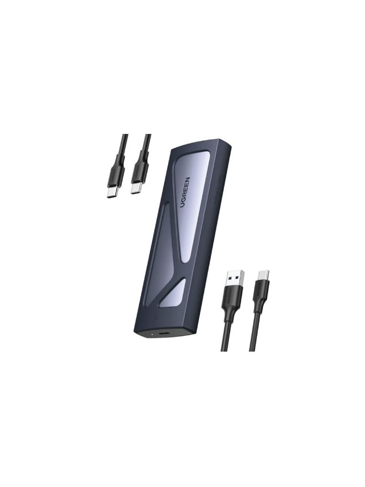 მყარი დისკის ყუთი: UGREEN CM578 M.2 NVMe SSD Enclosure Adapter Grey - 15512
