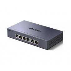 სვიჩი: UGREEN CM741 6-Port Gigabit PoE Switch Grey - 35371EU