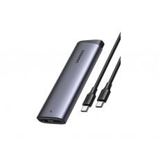 მყარი დისკის ყუთი: UGREEN CM767 M.2 NVMe SSD Enclosure Grey - 35267