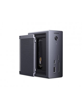 დოქ სადგური: UGREEN CM923 55735 Revodok Pro 10-in-1 USB-C Docking Station Grey