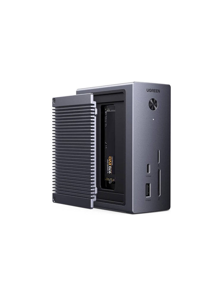 დოქ სადგური: UGREEN CM923 55735 Revodok Pro 10-in-1 USB-C Docking Station Grey