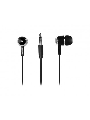 ყურსასმენი: Canyon EPM-01 Stereo Headphones With Mic Black - CNE-CEPM01B