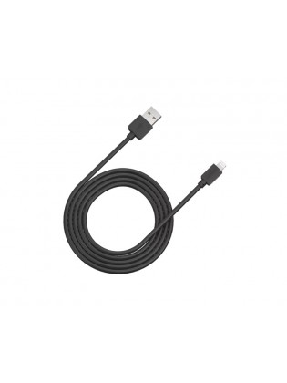 კაბელი: Canyon CFI-1 Lightning Simple Sync&Charge 8-pin Cable 1m Black - CNE-CFI1B