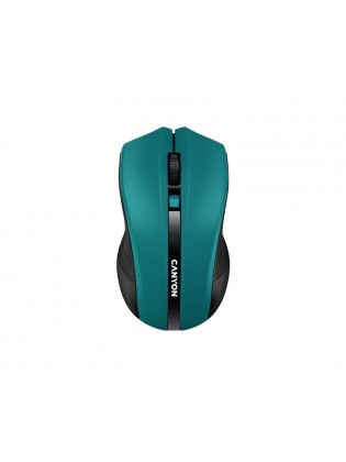 მაუსი: Canyon MW-5 Wireless Optical Mouse Green/Black - CNE-CMSW05G