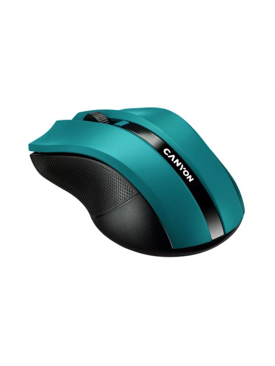 მაუსი: Canyon MW-5 Wireless Optical Mouse Green/Black - CNE-CMSW05G