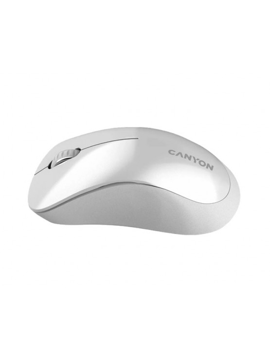 მაუსი: Canyon MW-11 Wireless Pixart White Grey - CNE-CMSW11PW