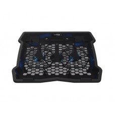 ნოუთბუქის ქულერი: Canyon NS-03 Cooling stand Black - CNE-HNS03