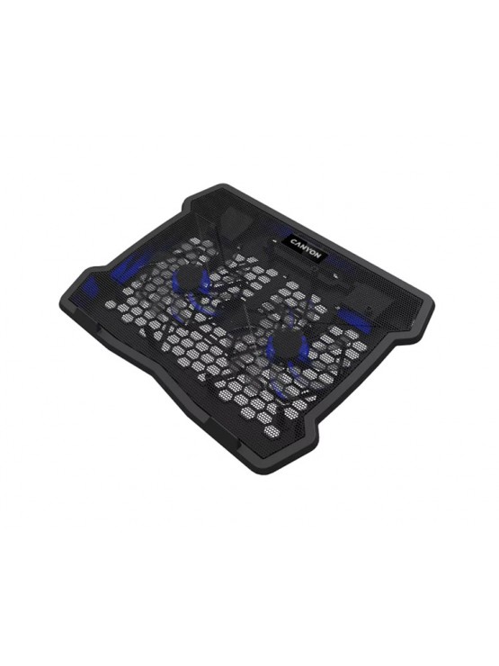 ნოუთბუქის ქულერი: Canyon NS-03 Cooling stand Black - CNE-HNS03