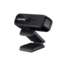 ვებკამერა: Canyon C2 HD 720p 30fps Webcam Black - CNE-HWC2