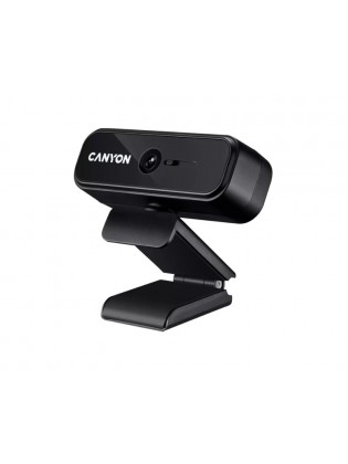 ვებკამერა: Canyon C2 HD 720p 30fps Webcam Black - CNE-HWC2