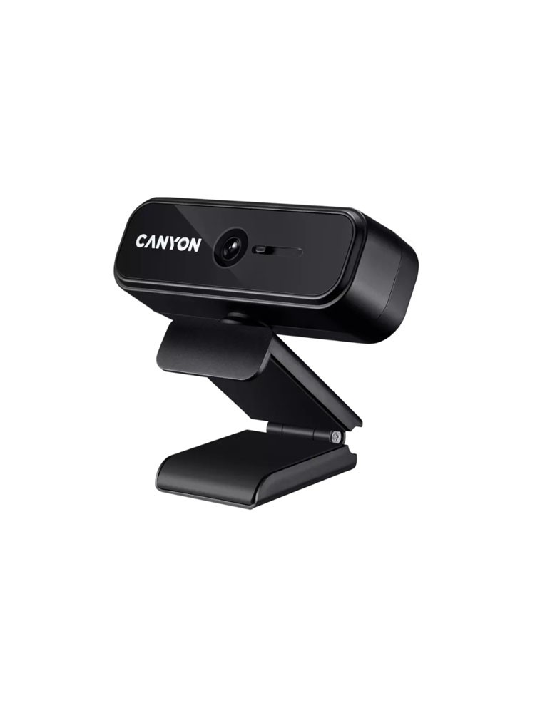 ვებკამერა: Canyon C2 HD 720p 30fps Webcam Black - CNE-HWC2