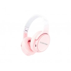 ყურსასმენი: Canyon OnRiff 4 Wireless Bluetooth Over-Ear Headphones Pink - CNS-CBTHS4P