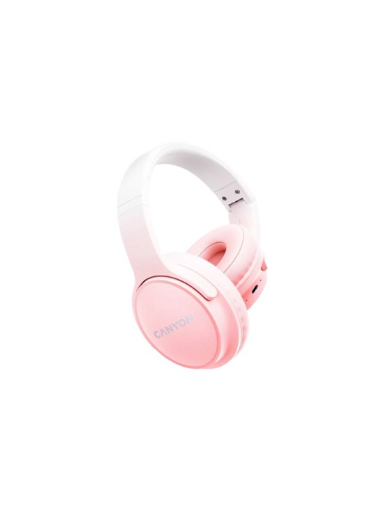 ყურსასმენი: Canyon OnRiff 4 Wireless Bluetooth Over-Ear Headphones Pink - CNS-CBTHS4P