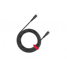 კაბელი: Canyon CC60SC20  USB-C 60W PD Fast Charger Cable 2m Black - CNS-CC60SC20B