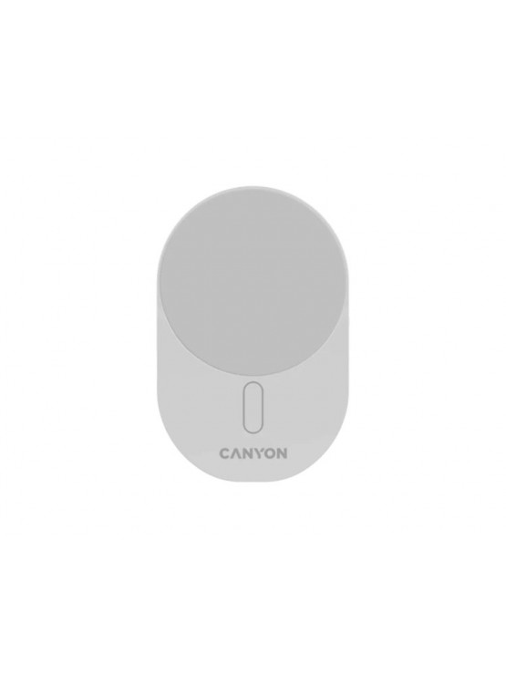 დამტენი: Canyon OnGrip 105 Wireless Car Charger 15W White - CNS-CCH105W