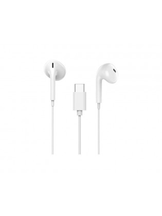 ყურსასმენი: Canyon SEP-6 USB Type-C Wired Earphones HiRes Sound White - CNS-CEP6W