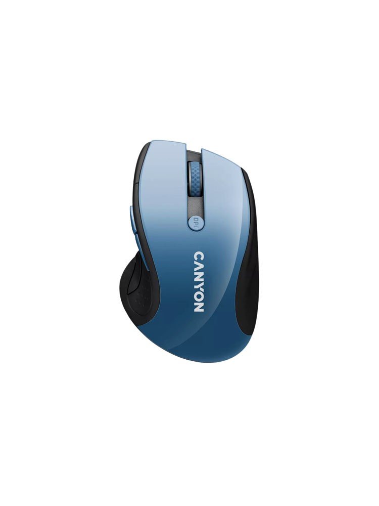 მაუსი: Canyon MW-01 Wireless Mouse With LED Sensor Blue - CNS-CMSW01BL