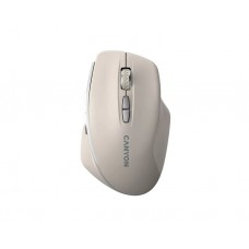 მაუსი: Canyon MW-21 Wireless Optical Mouse With Blue LED Sensor Cosmic Latte - CNS-CMSW21CL