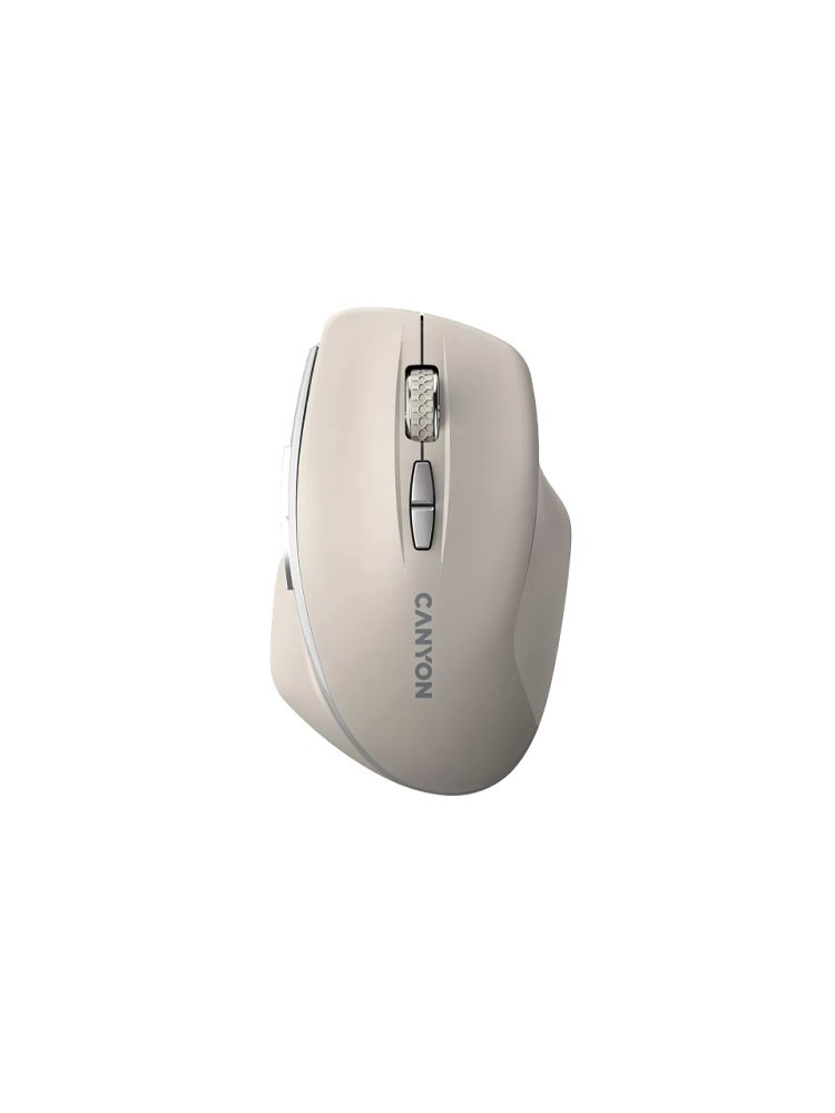 მაუსი: Canyon MW-21 Wireless Optical Mouse With Blue LED Sensor Cosmic Latte - CNS-CMSW21CL